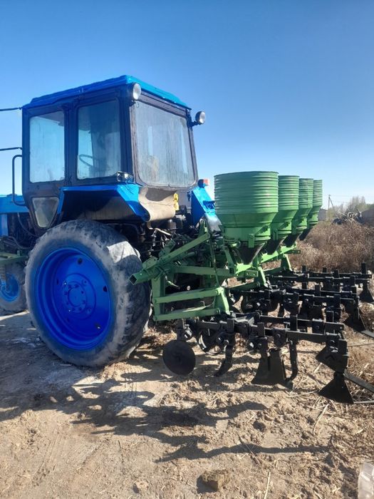 Belarus Mtz 80 kultivatsiya bilan