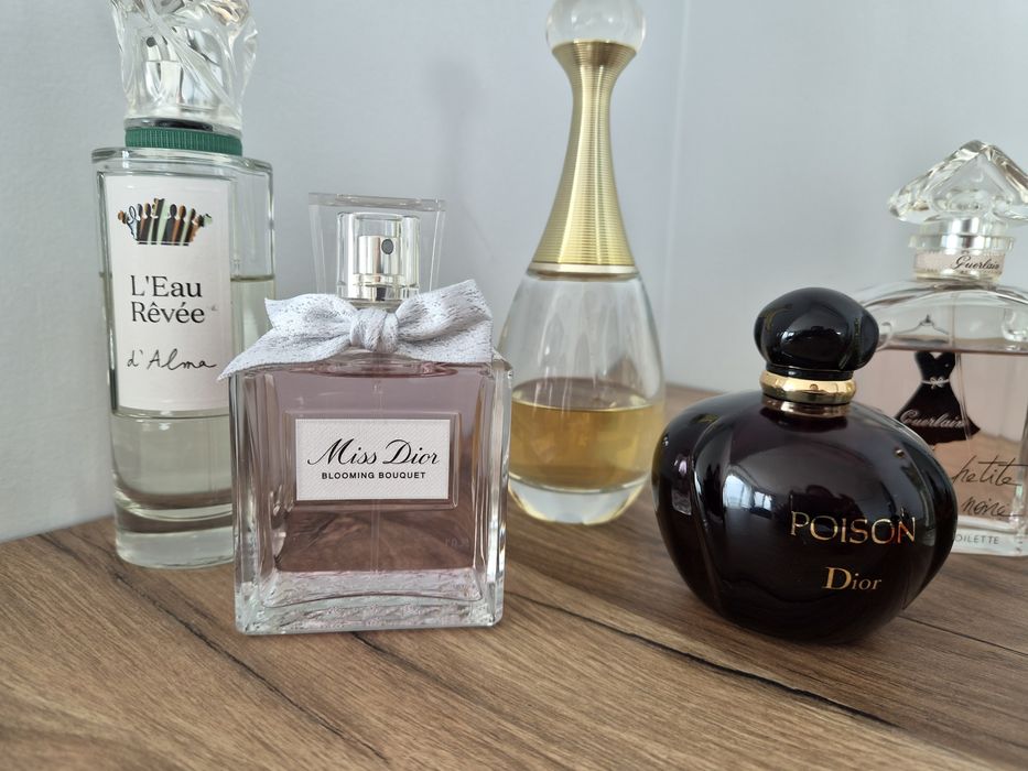 Sisley, Dior, Guerlain, Thierry Mugler,Lancome,Hermes