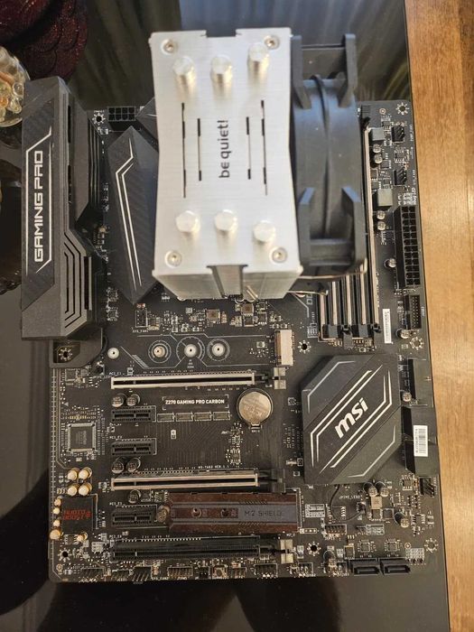 Placa de baza MSI Z270 PRO GAMING CARBON + Procesor intel i7 6600k