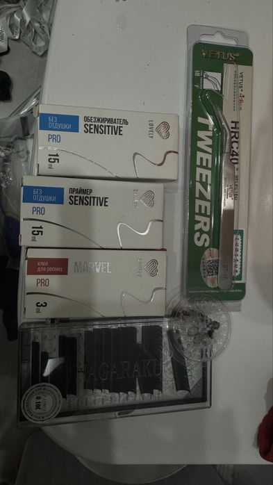 Все для наращивания ресниц