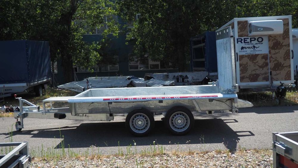 Remorca transport UTILAJE,3500kg,2920 x 1520,Fabricata in RO