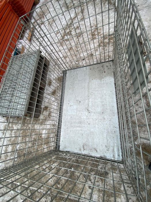 Box paleti zincate pliabile