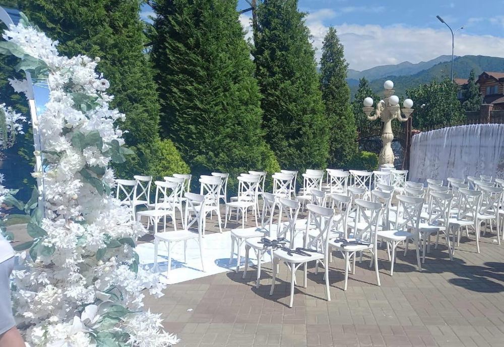 Аренда столов,стульев,посуды