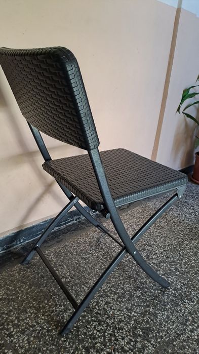 Сгъваеми столове ПВЦ ратан