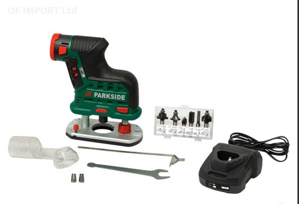Parkside Акумулаторна оберфреза POFA 12 A1
