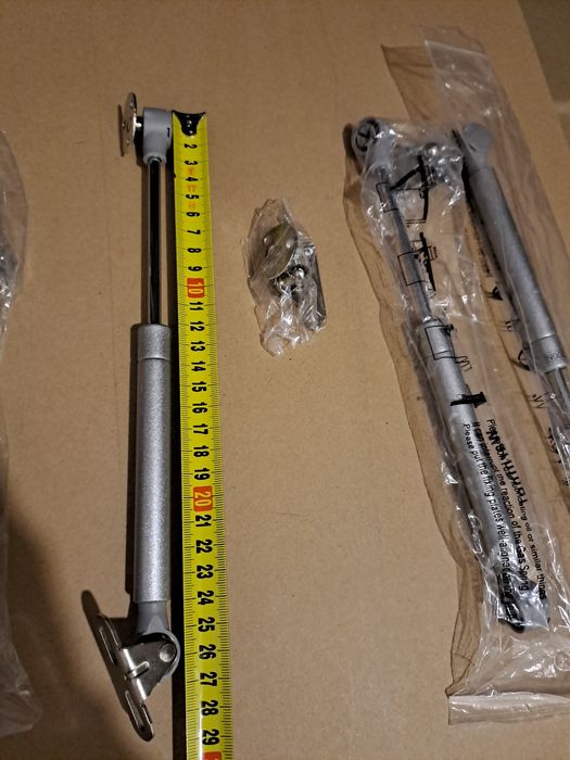 Set 6 pistoane cu gaz pentru sustinere usi