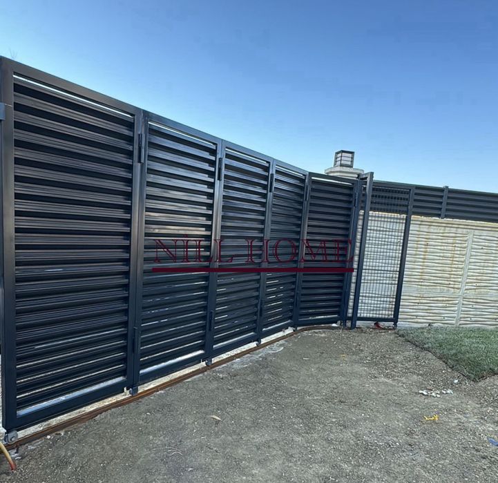 Ограда ( тип щора ) ЛАМЕЛИ/ ПАНА/ ВРАТИ/ стълбове/антрацид