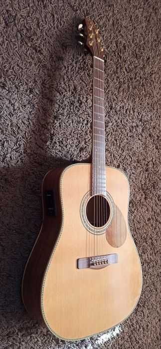 Chitara Electro Acustica Solid wood Top Samick Greg Bennett Cedar Ovangkol Fishman electronics