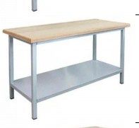 Стол Разделочный Производственный Металлический Из Нержавеющей Стали