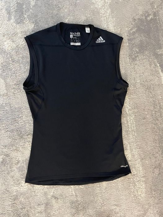 Maiou Adidas Techfit Compression barbati marimea XL negru sport