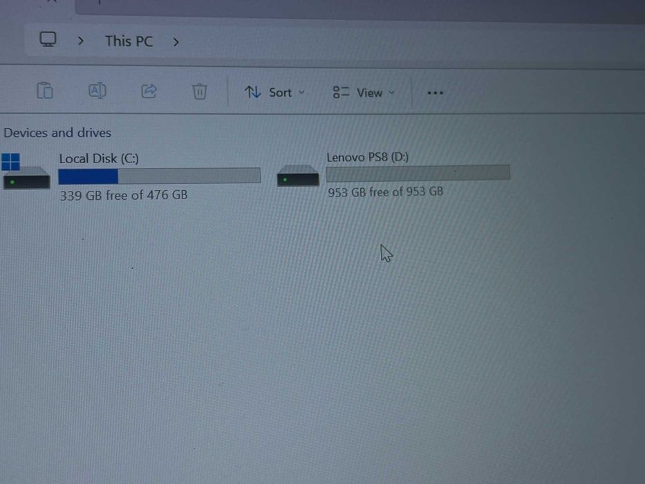 SSD Portabil Lenovo PS8 1TB