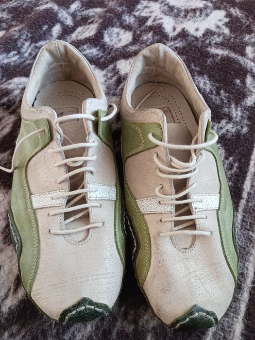 Маратонки естествена кожа