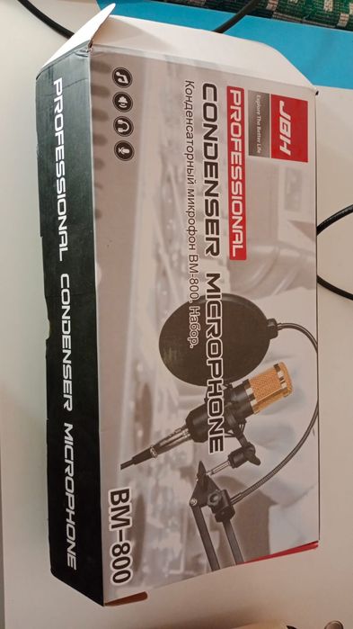 Professional Condenser Microphone BM-800.