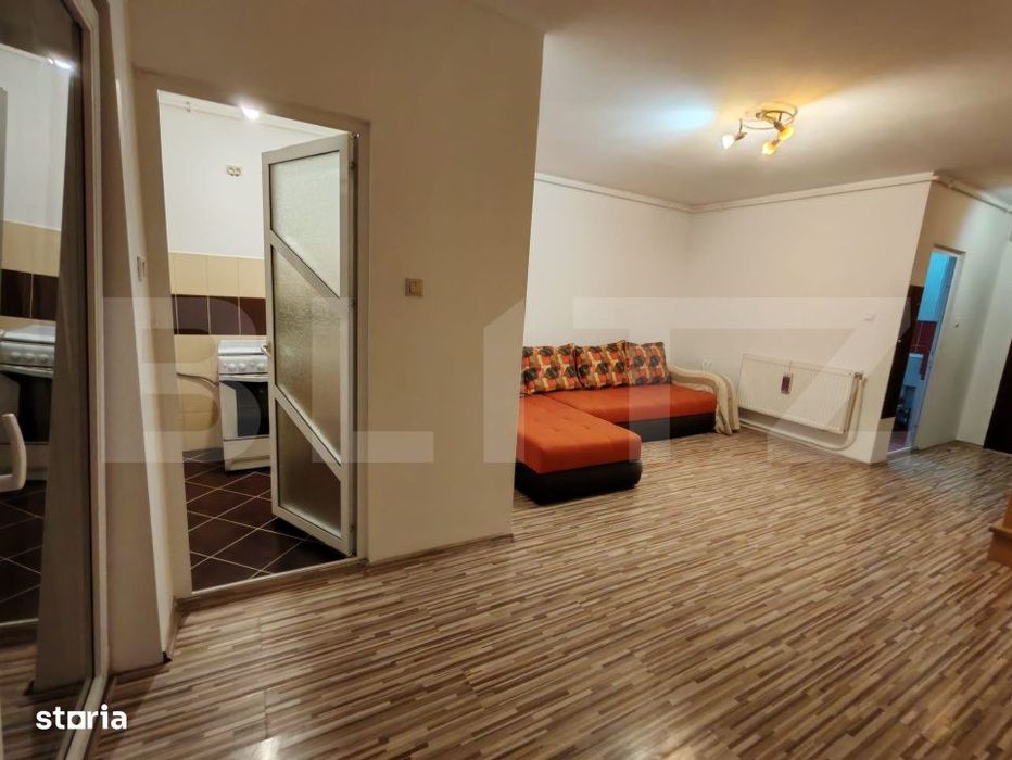 Apartament 2 camere,  dispus pe doua niveluri, zona Apollo - Sangeorgi