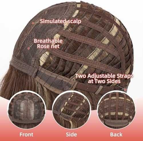 Нова Перука за Парти Ежедневие, Висококачествена коса за жени прическа