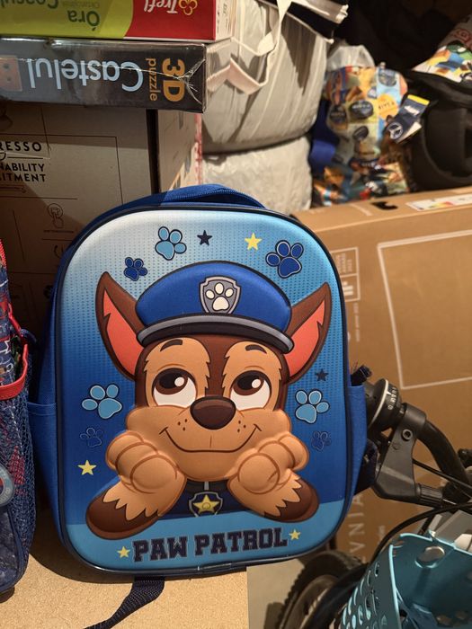 Ghiozdan Pj Masks si Patrula Catelusilor