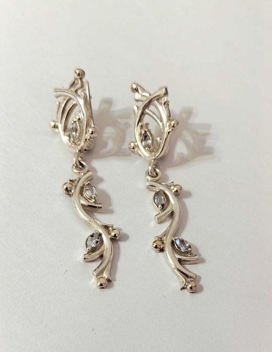 Серьги из серебра
