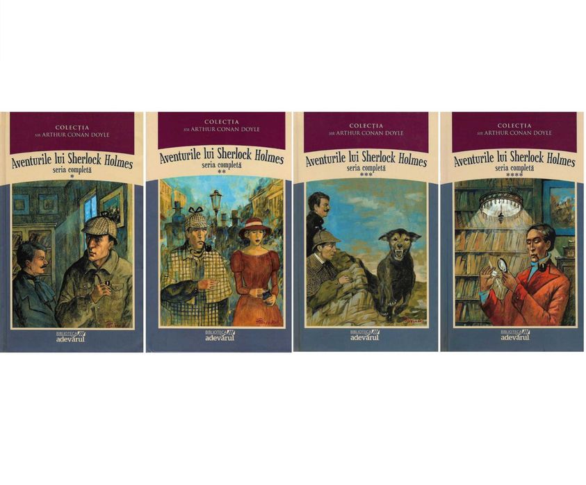 Sherlock Holmes Aventurile lui Sherlock JHolmes 4 volume set complet
