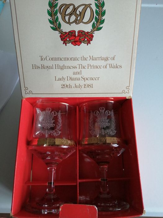 Pahare Lady Diana Spencer & Prince of Wales