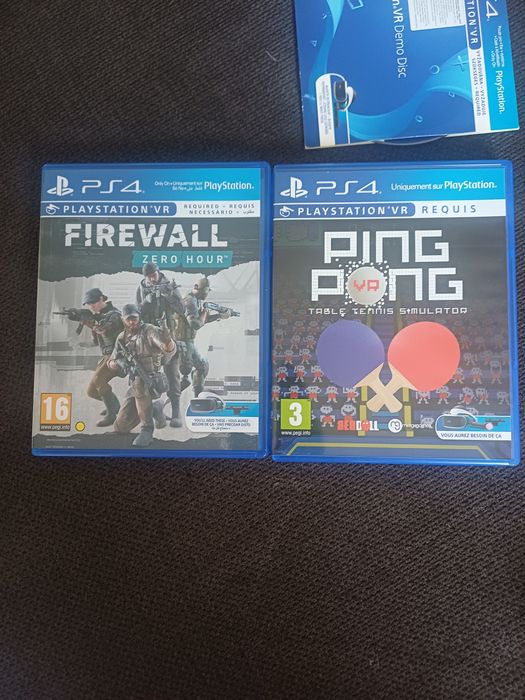VR очила за PS4 +зарядно +камера +2 безплатни игри