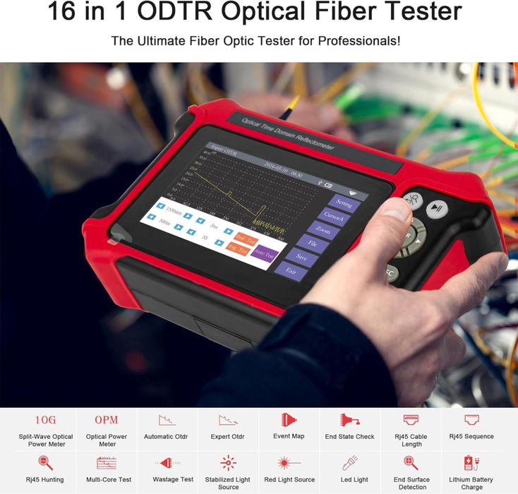 Noyafa NF-9816 OTDR Многофункциональный  тестер рефлектометр
