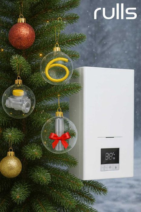 газовый котёл RULLS 18kVt gazli kotel katyol dvuxkonturniy котлы