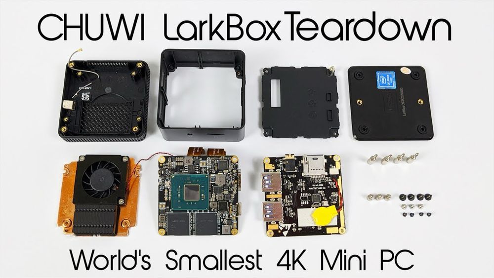 Mini pc Chuwi Lark box pro мини пк J4125 6gb ddr4 128 emmc