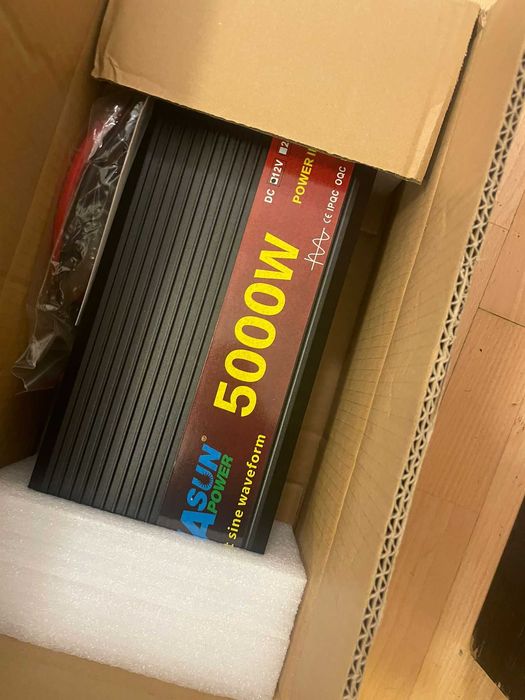 Invertoare auto 12V → 220V | 3000W / 4000W / 5000W | Noi