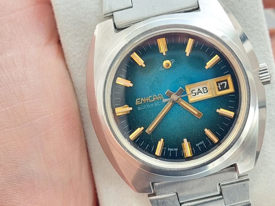 Ceas Enicar automatic perfect functional, colectie vintage