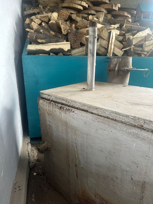 Печка на твёрдом топливе