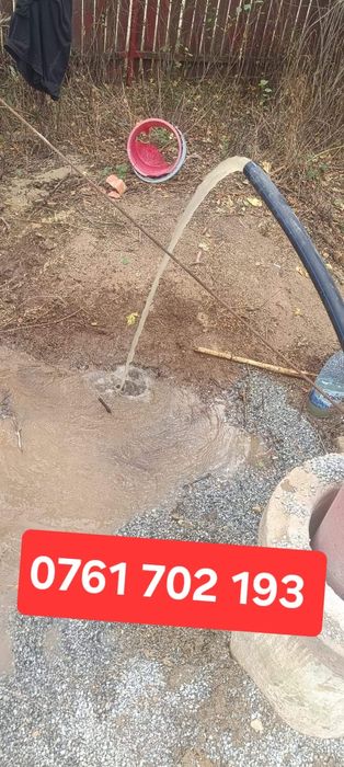 Foraje Puturi Apa PVC Denisipări