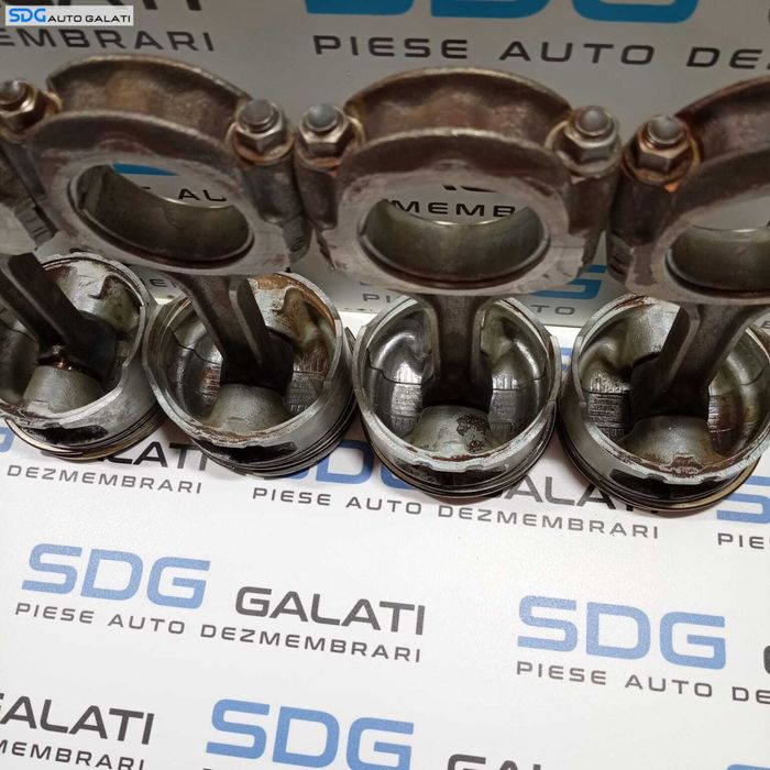 Set Piston Pistoane cu Biela Dacia Logan 1 1.6 B 2004 - 2012 [X1007]