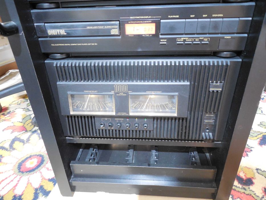 Vand Linie audio Schneider Open Air 1000 HiFi clasic anii 80 culoare negru