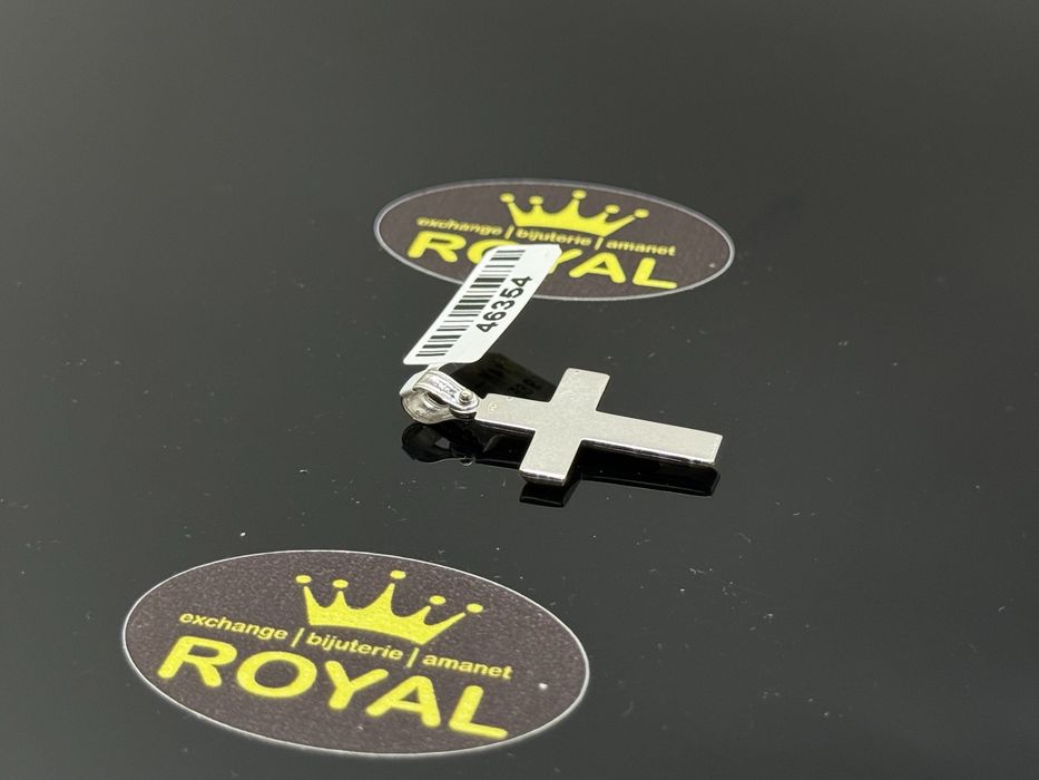 Bijuteria ROYAL : Pandantiv Cruce AUR 14K / 2.15 GR