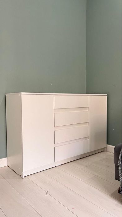 Тумба Эссен 140x89 Белый комод