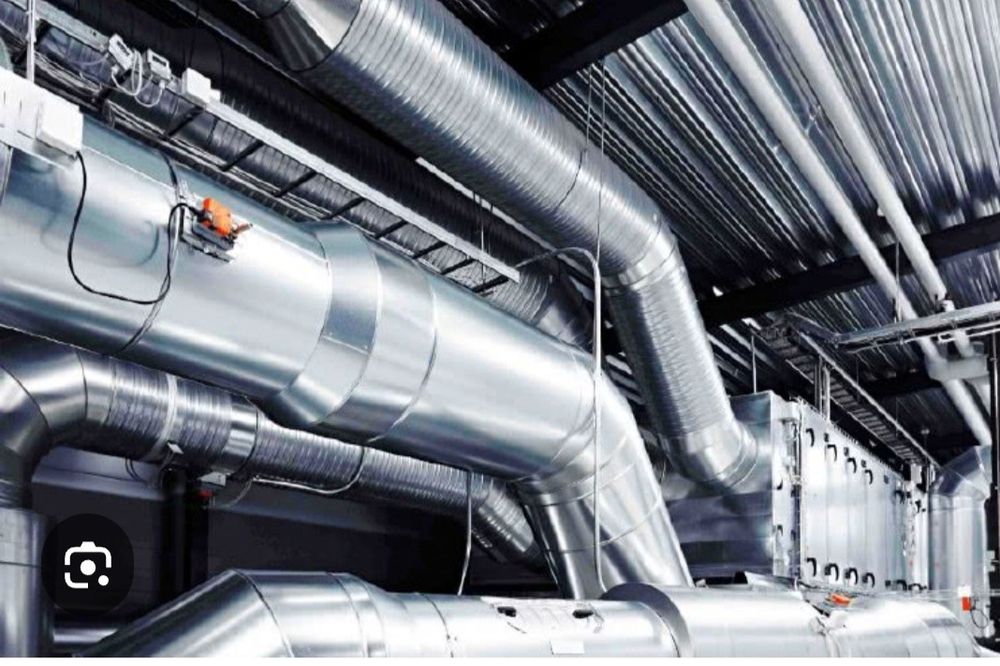 Вентиляция и кондиционирование.Монтаж