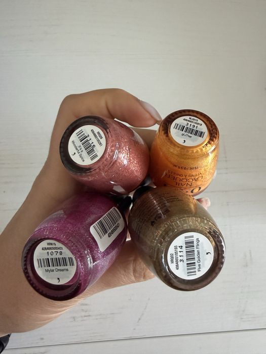 OPI лакове 4 броя нови