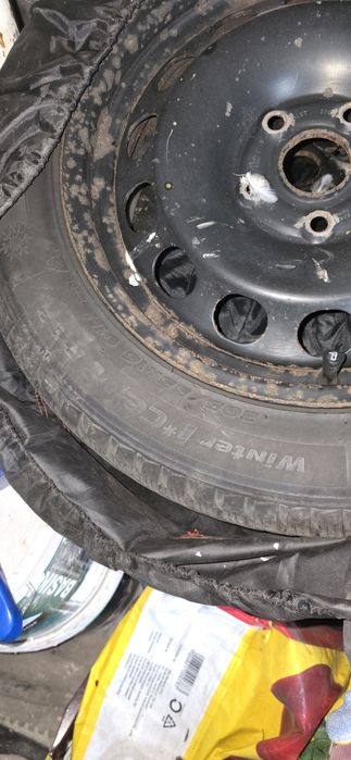 Jante tabla 5x112 + Anvelope iarna hankook icept rs2 205/56R16