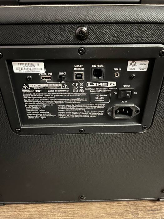 Гитарный комбоусилитель LINE 6 SPIDER V 30 Мощная колонка