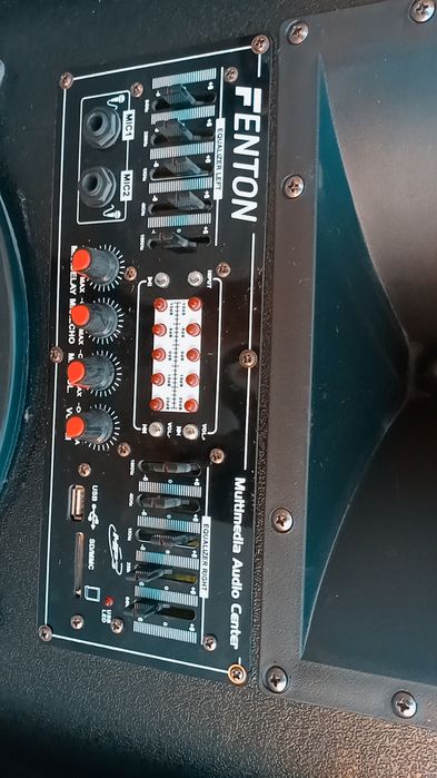 Boxe Fenton + microfon wireless Auna – Sunet clar și puternic