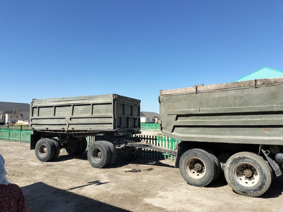 Камаз с прицепом