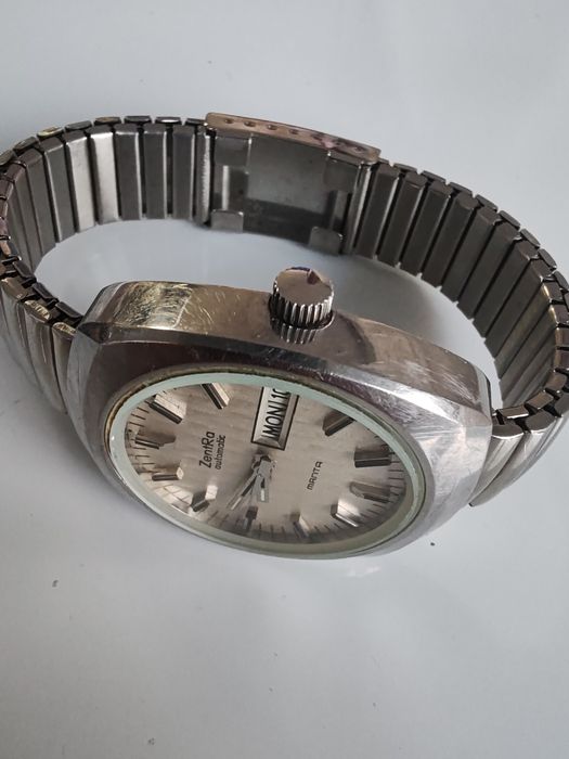 Ceas ZentRa Manta Automatic Calendar Funcționează impecabil!
