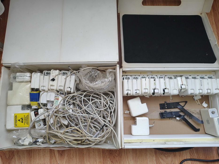 LOT Alimentatoare Apple magSafe 1 & 2   29 Bucati