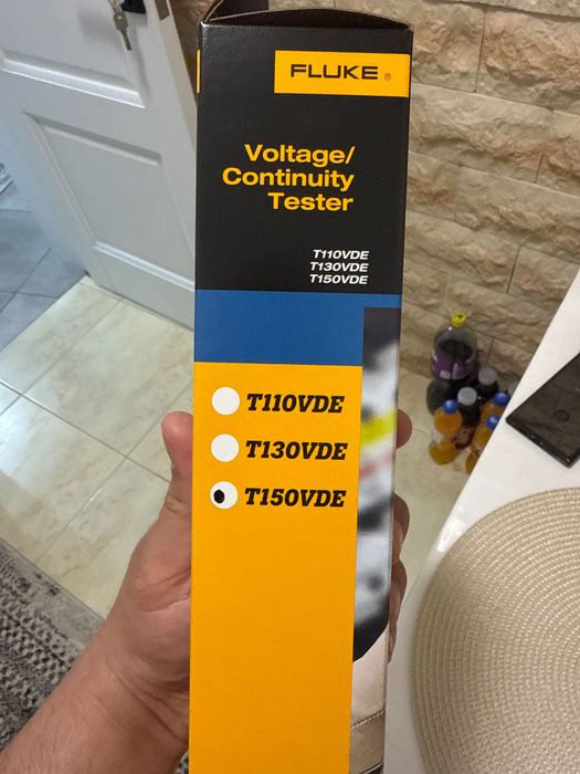 Tester Fluke T150/VDE bipolar AC DC cu indicator LED