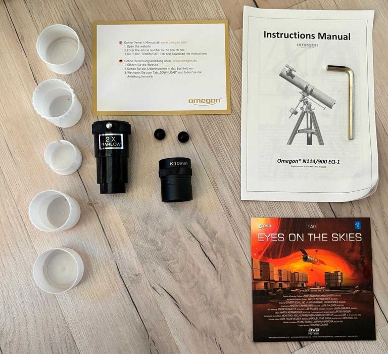 Telescop Omegon Basic 114/900 EQ
