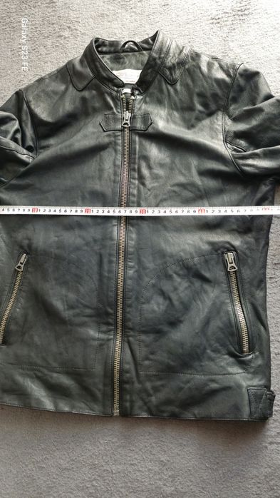 Мъжко кожено яке (M) 80€