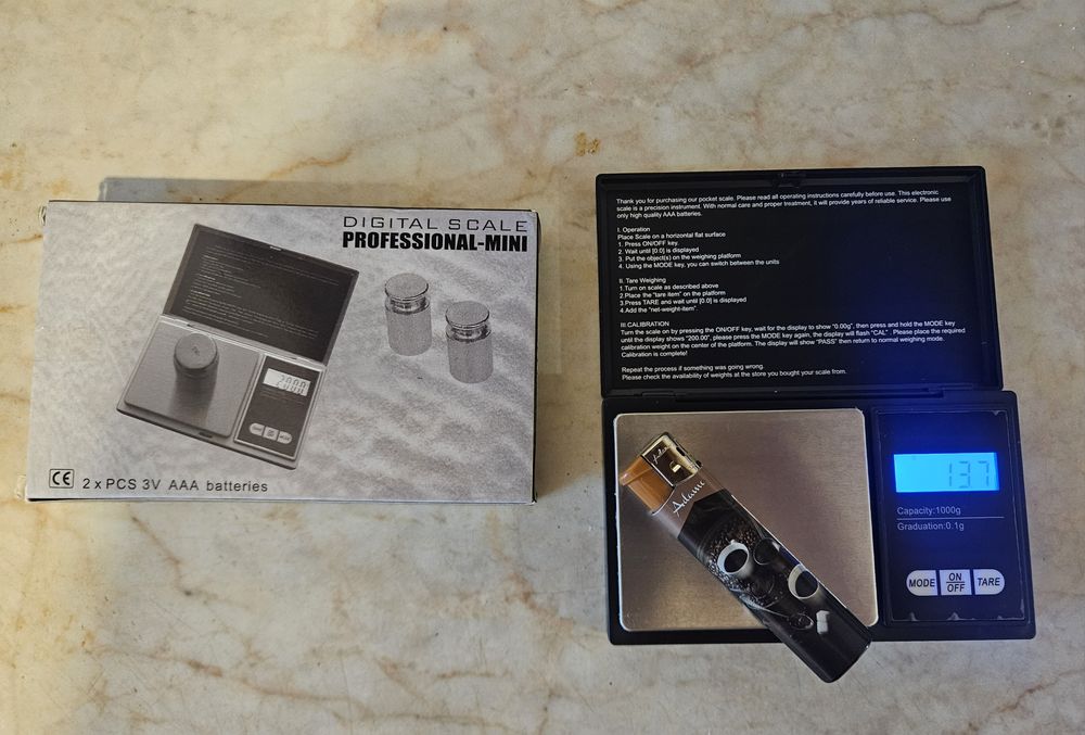 Mini Cantar digital buzunar bijuterii 0.01g precizie