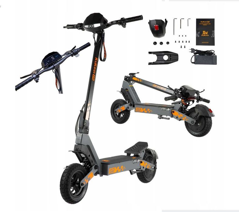 Sigilata NOUA ‼️Kukirin G2‼️2026‼️Motor 800W - 55km/h, Autonomie pana la 55km, Roti 10 inch,