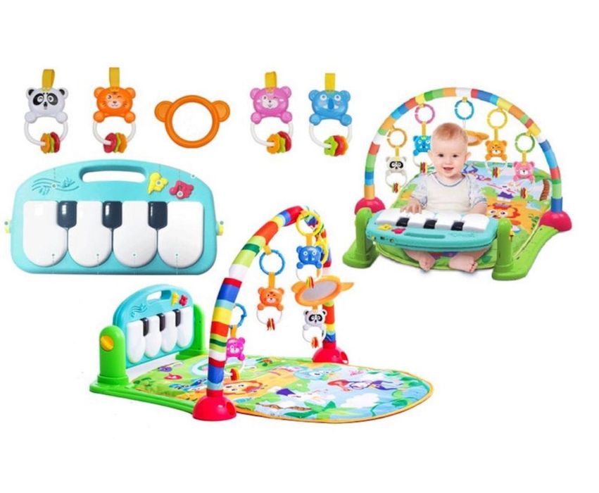 Centru de activități multifuncțional 4 în 1 cu lumini și sunete