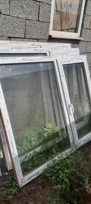 Продам б/у пластиковые окна